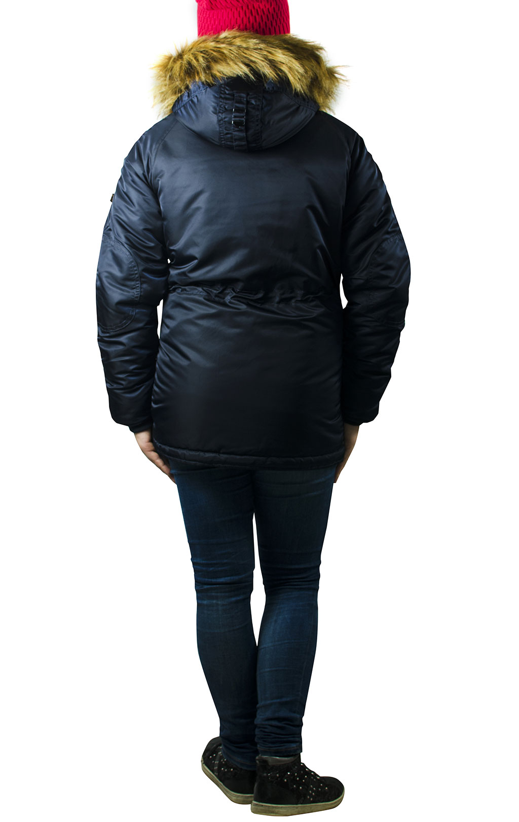 Детская аляска длинная ALPHA INDUSTRIES N-3B VF rep. blue 