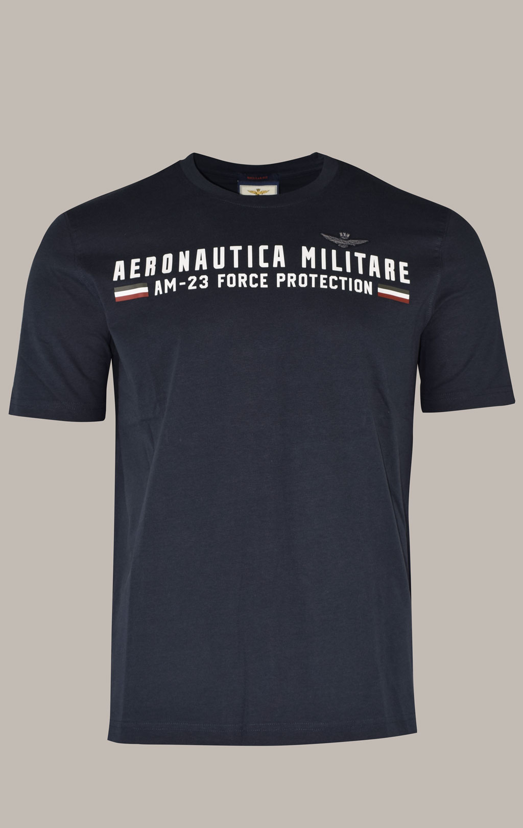 Футболка AERONAUTICA MILITARE big size SS 22/BD blue scuro (TS 1942) 