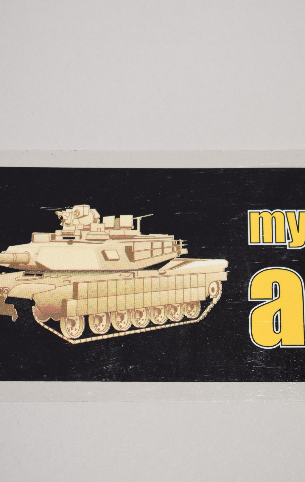 Наклейка My Other Car is My Abrams #18589 США