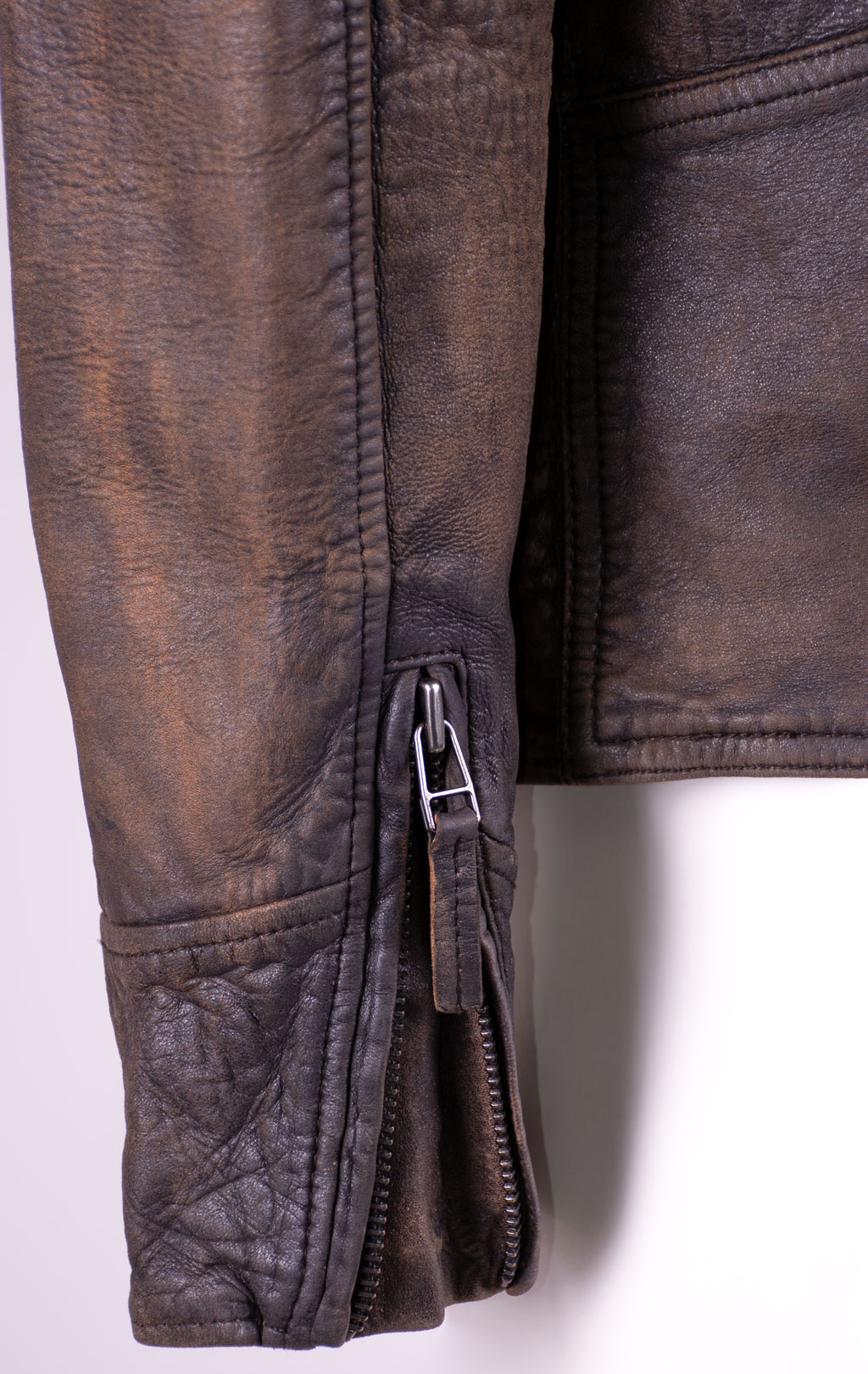 Куртка BLAUER SELWYN кожа FW 25/26 arabic coffe (L02313) 