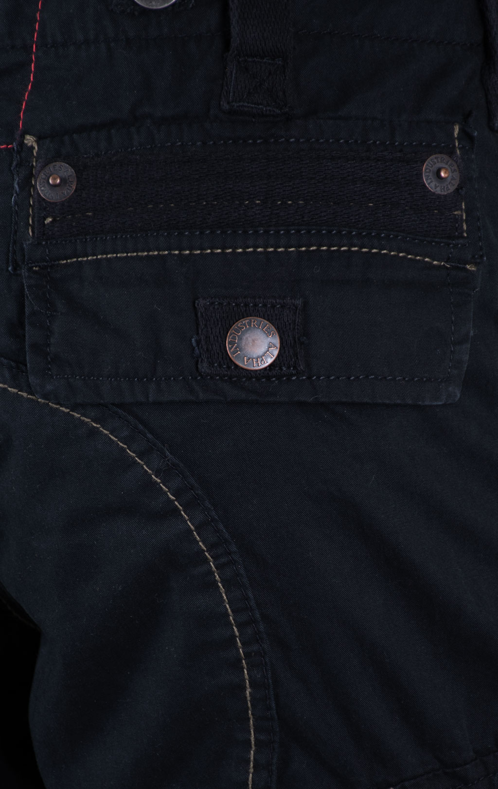 Шорты карго ALPHA INDUSTRIES TERMINAL black 