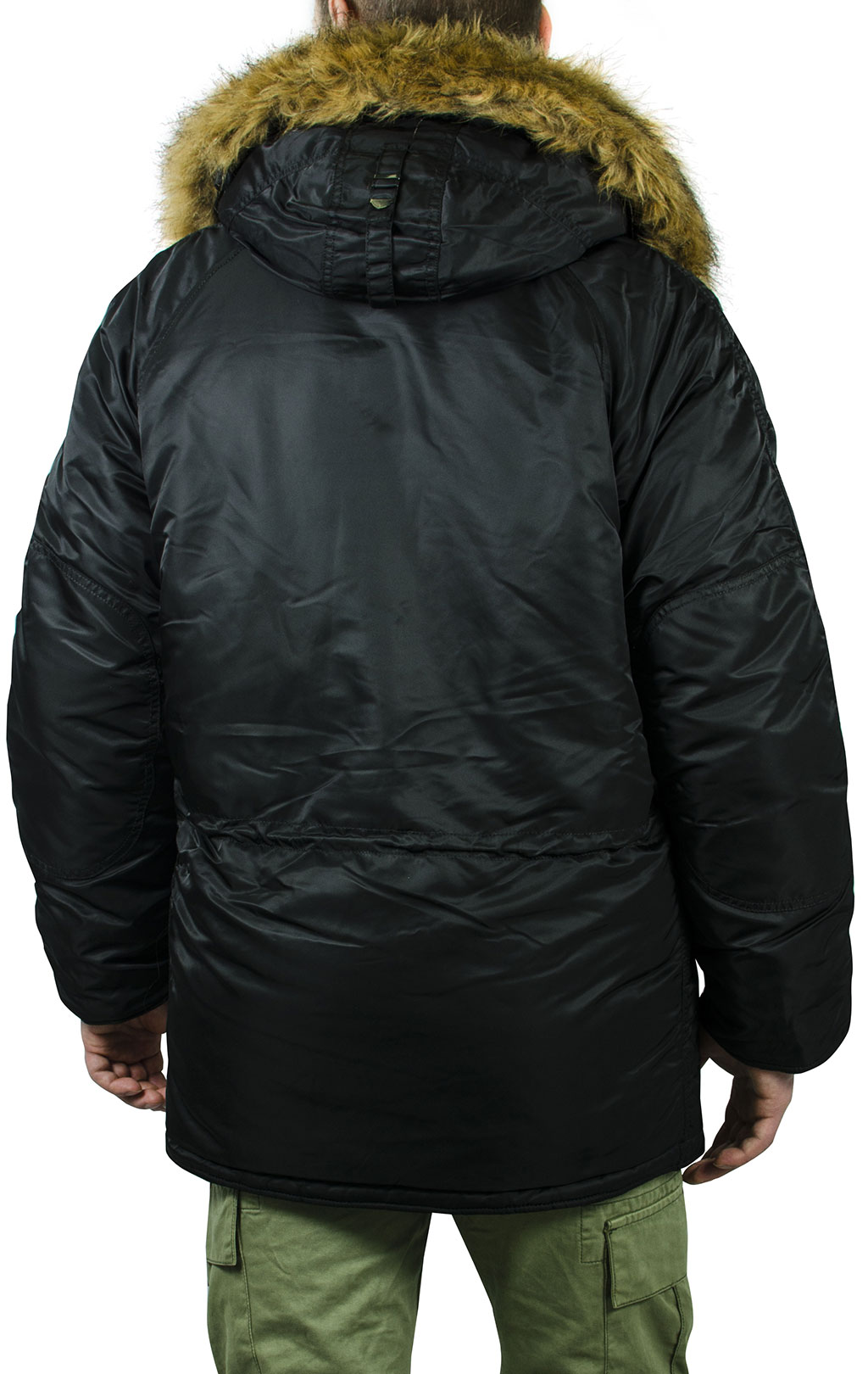 Аляска ALPHA INDUSTRIES CLASSIC big size N-3B black 