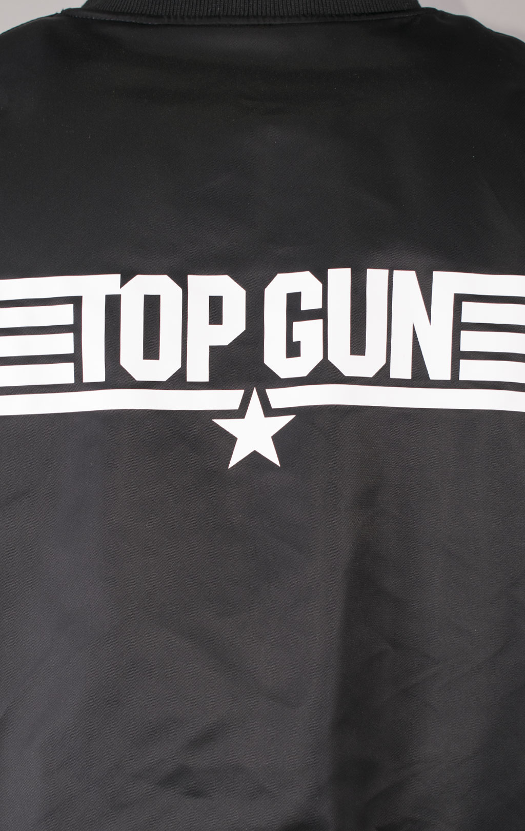 Куртка-бомбер лётная ALPHA INDUSTRIES MA-1 TOP GUN black 