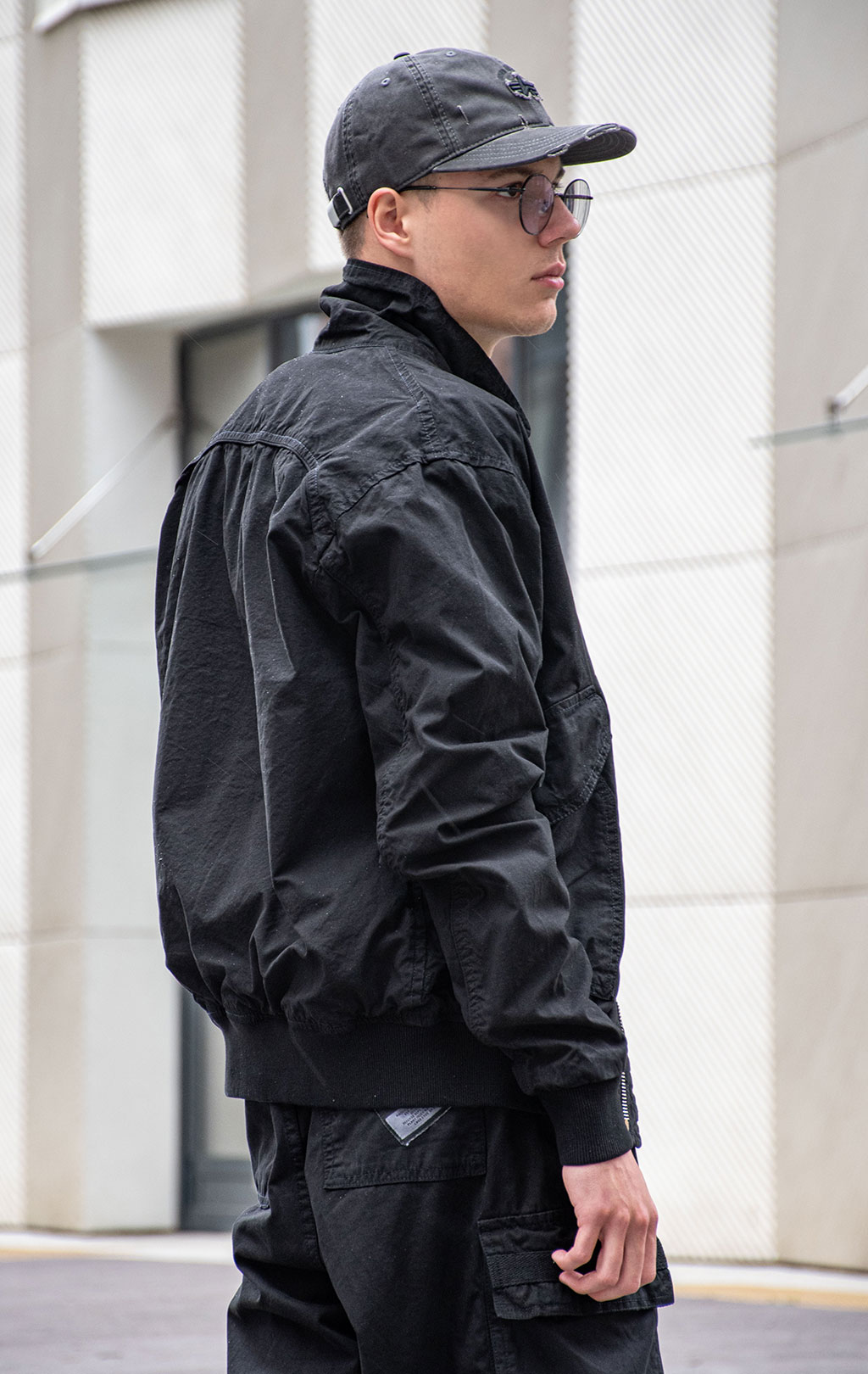 Ветровка ALPHA INDUSTRIES CWU 36/P CANVAS black 