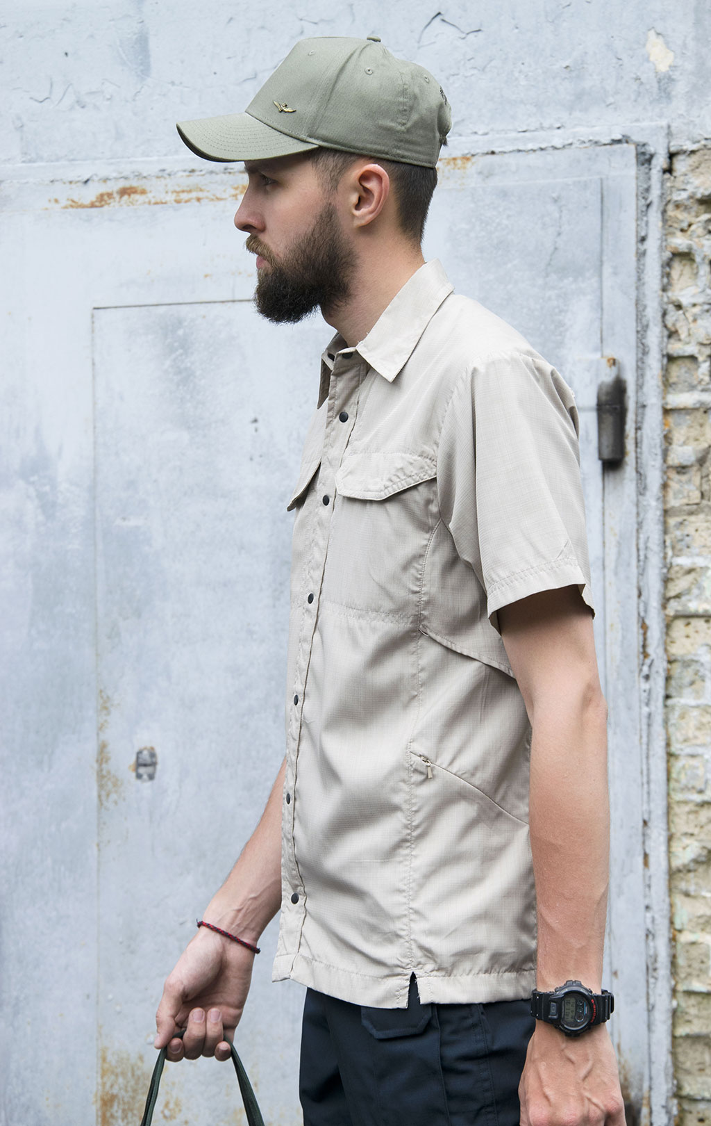 Рубашка Tru-Spec CAMP короткий рукав khaki 