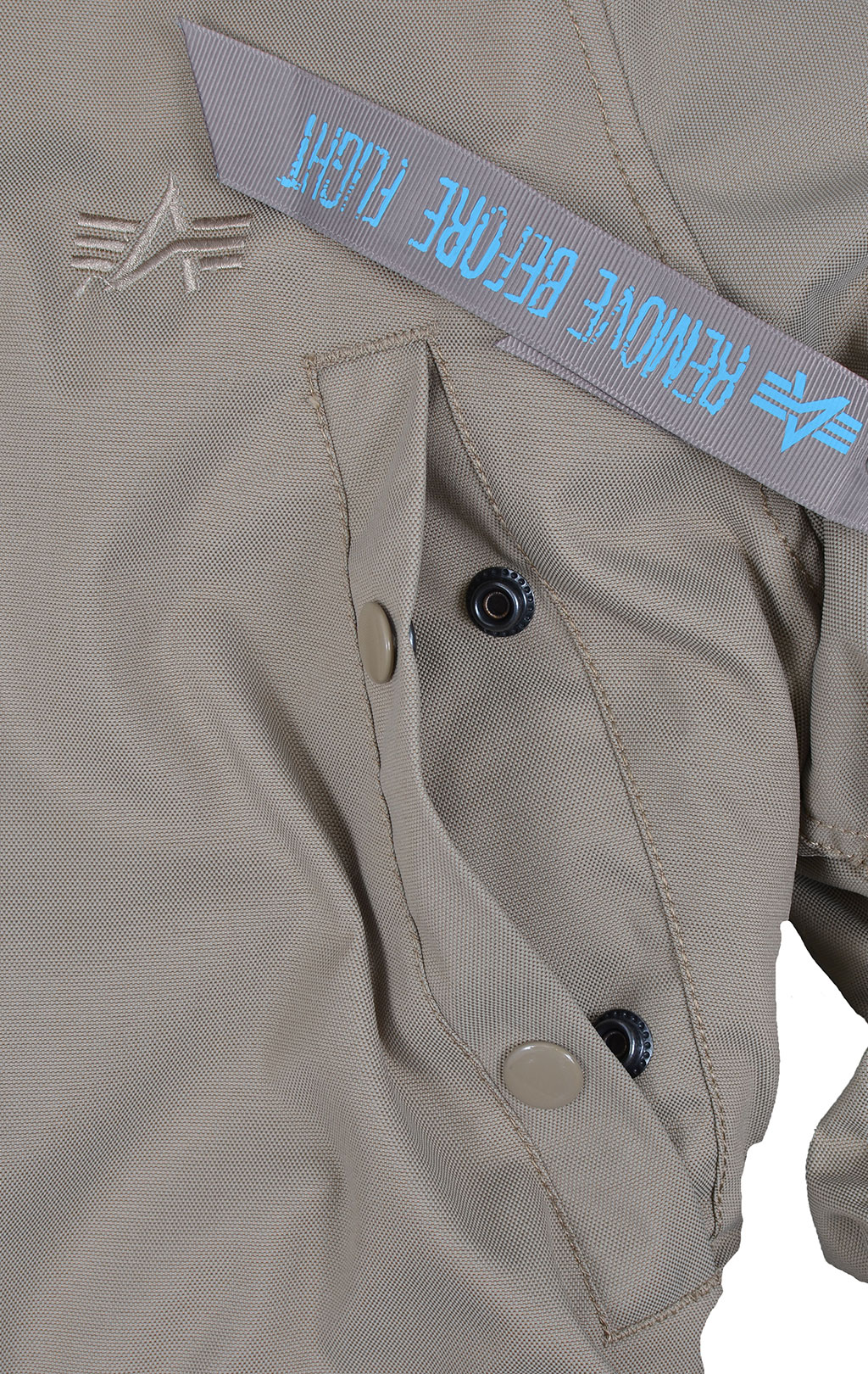 Женская аляска ALPHA INDUSTRIES EXPLORER натур. мех khaki 
