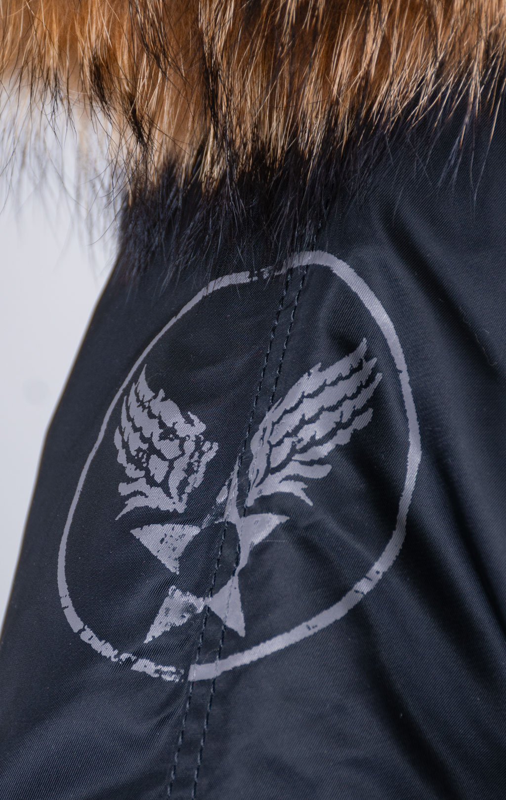 Аляска ALPHA INDUSTRIES ART VF N-3B натур. мех black 