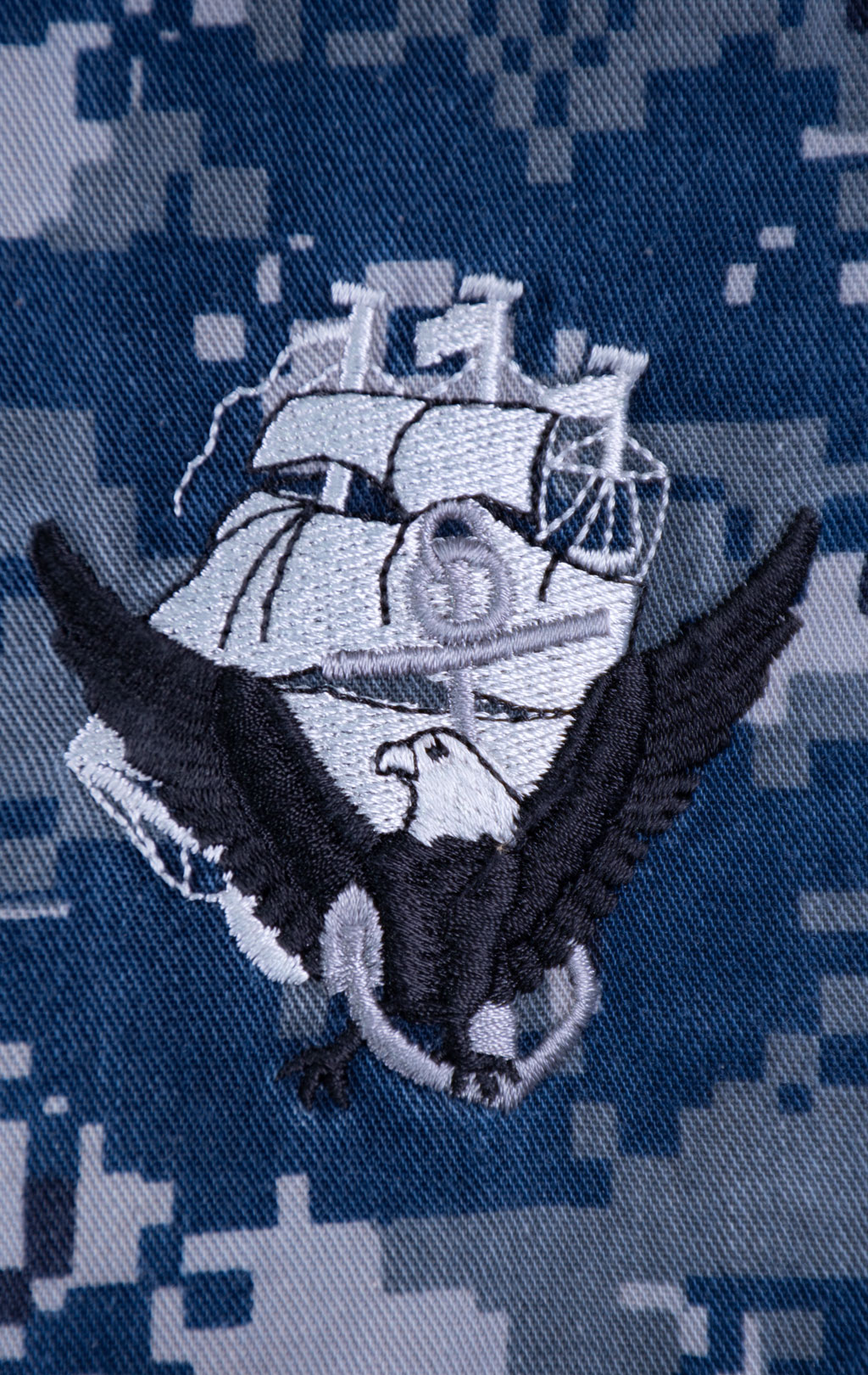 Китель полевой NWU digital navy б/у США
