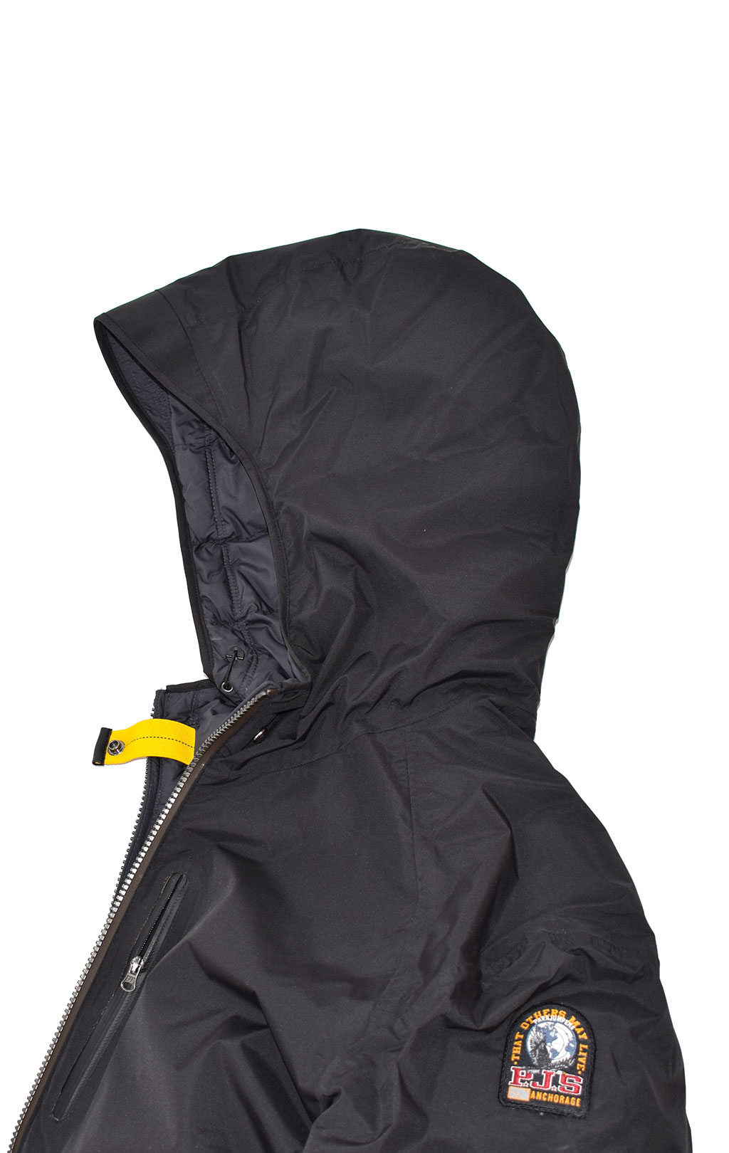 Куртка-пуховик PARAJUMPERS REVERSIBLE FW 20/21 nine iron/black 