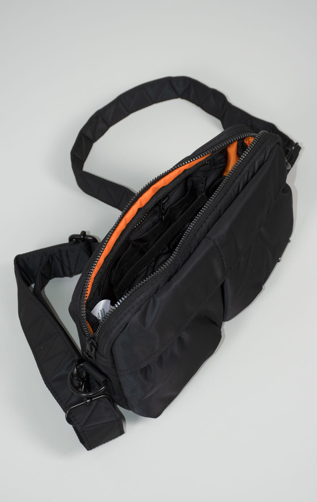 Сумка поясная ALPHA INDUSTRIES NYLON MESSENGER BAG FW 24/25 black 
