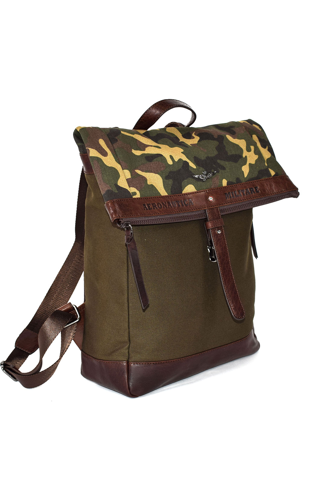 Рюкзак AERONAUTICA MILITARE BACK PACK FW 21/22/CN camouflage/verde militare (ZBAM 382) 