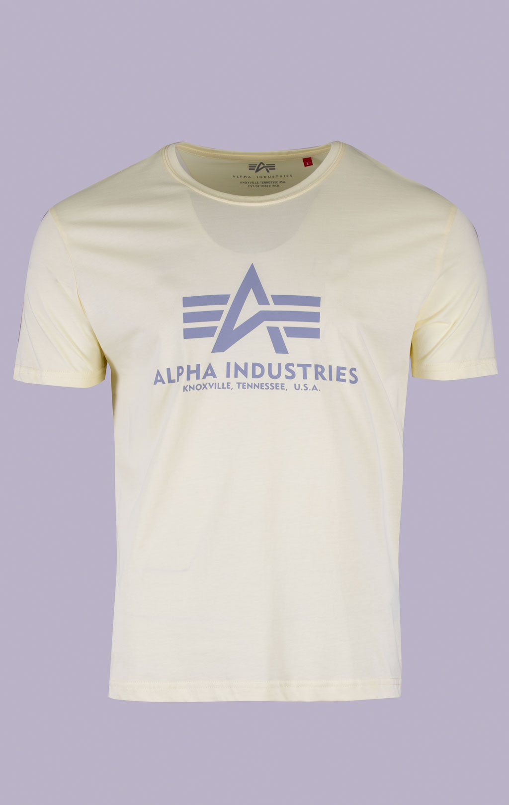 Футболка ALPHA INDUSTRIES BASIC T retro yellow 