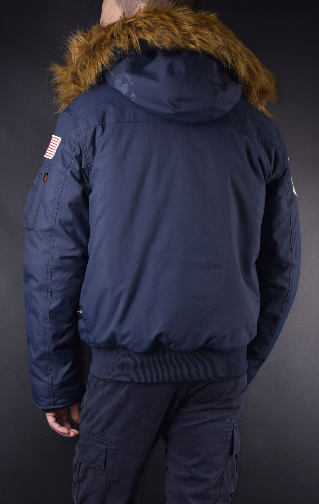 Аляска ALPHA INDUSTRIES POLAR SV rep. blue 