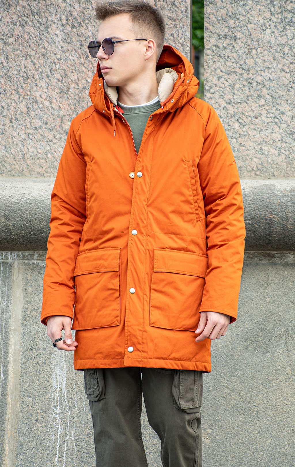 Парка HOLUBAR DEER HUNTER LONG dark orange 