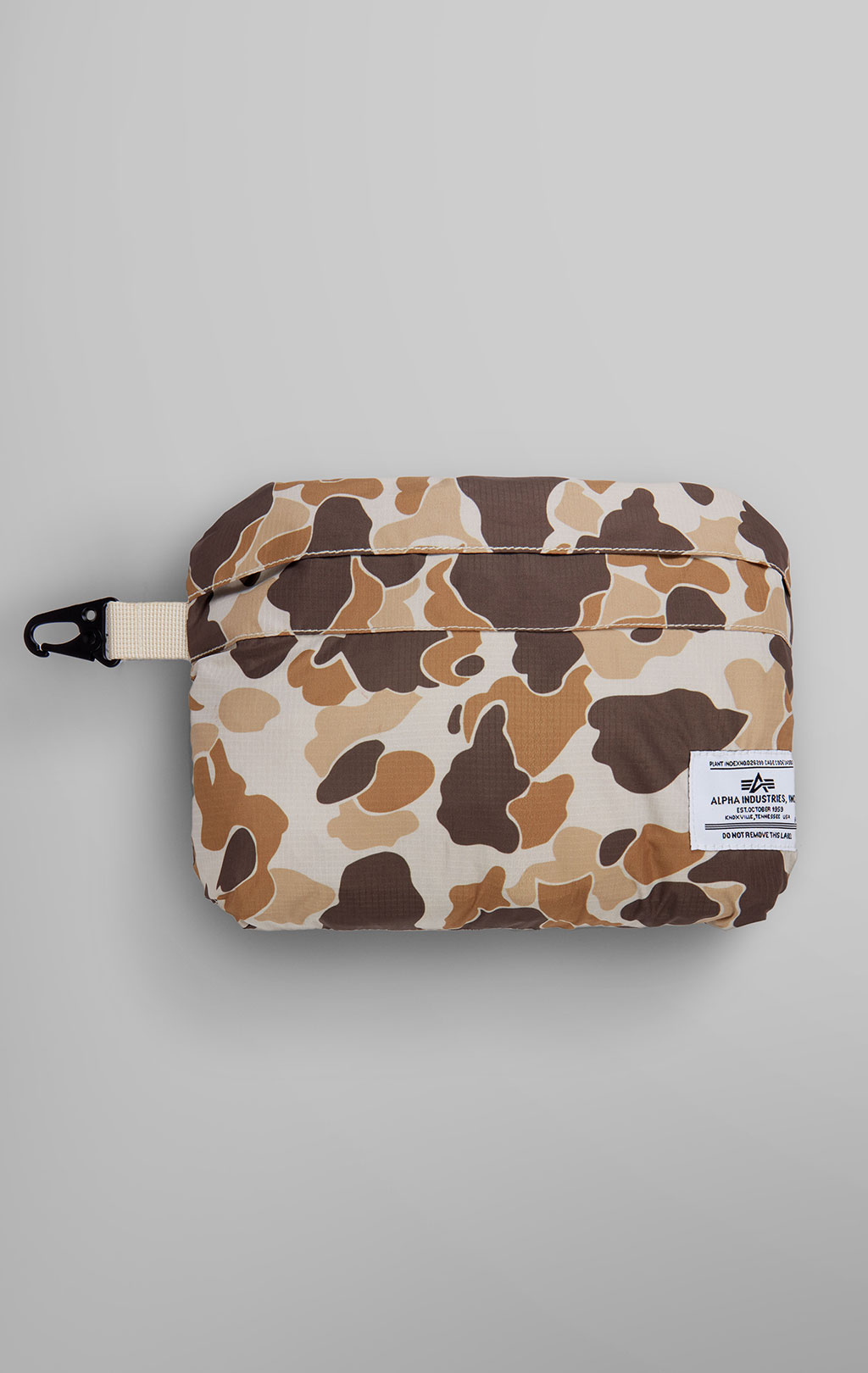 Ветровка-пончо ALPHA INDUSTRIES PACKAWAY PONCHO SS 24 m limestone 