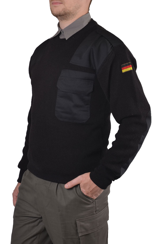 Свитер армейский black Германия