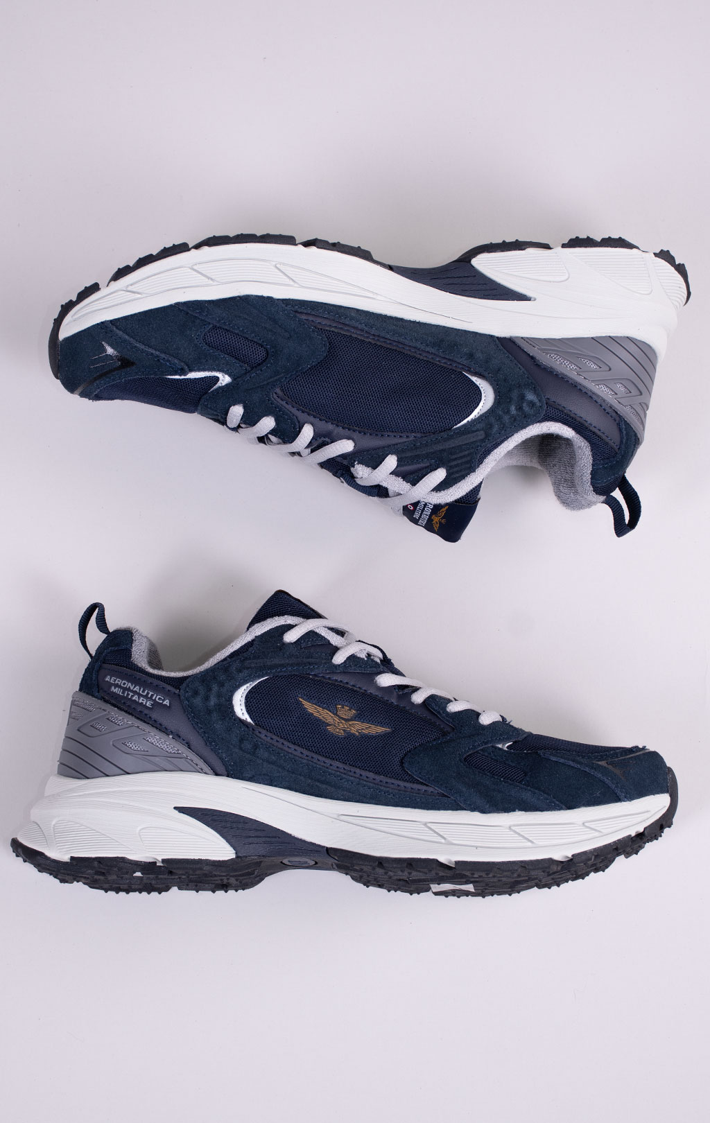 Кроссовки AERONAUTICA MILITARE (SC 0301) SS 26/CN blue navy 