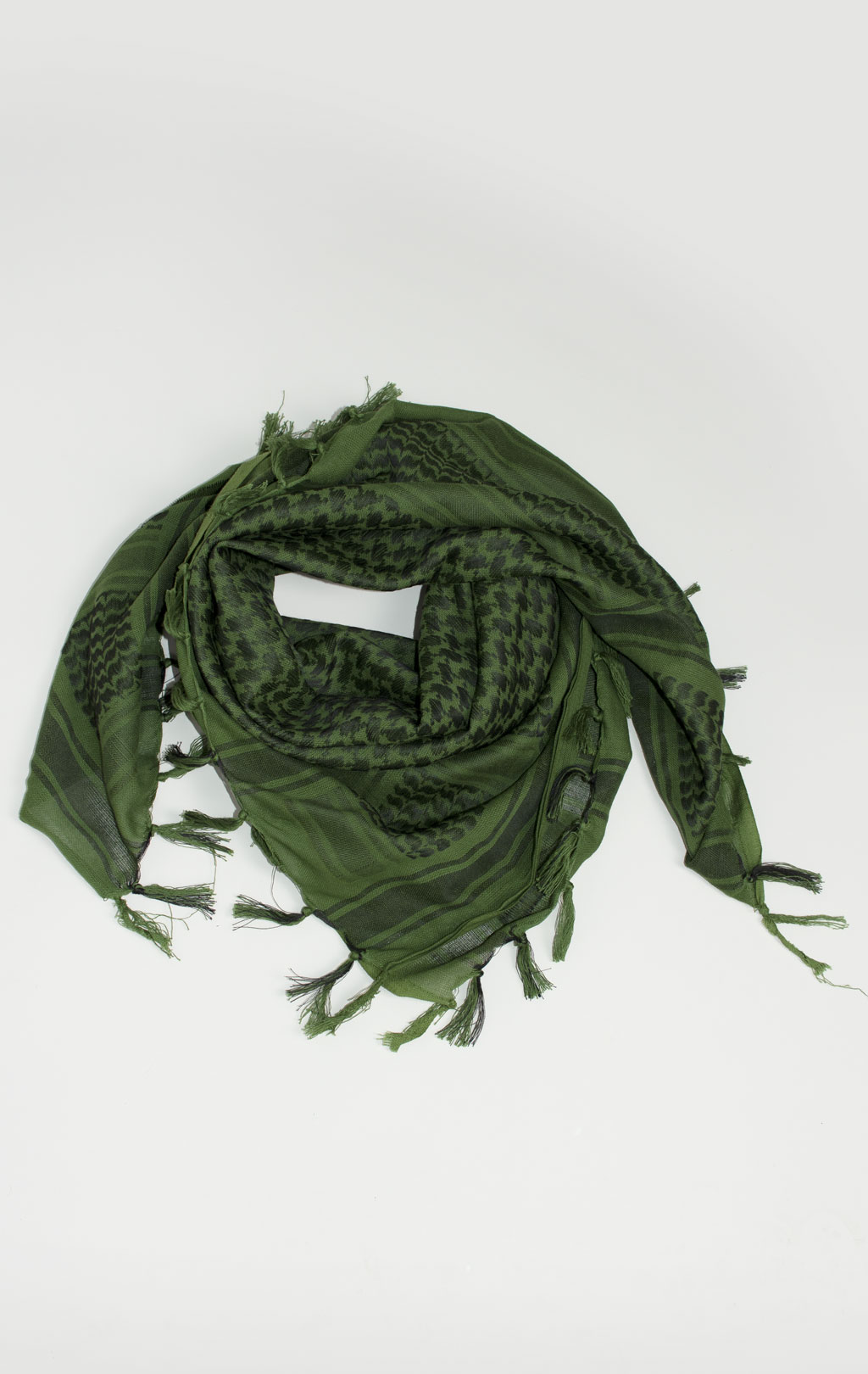 Платок шейный SABADO Арафатка green/black w-9402 