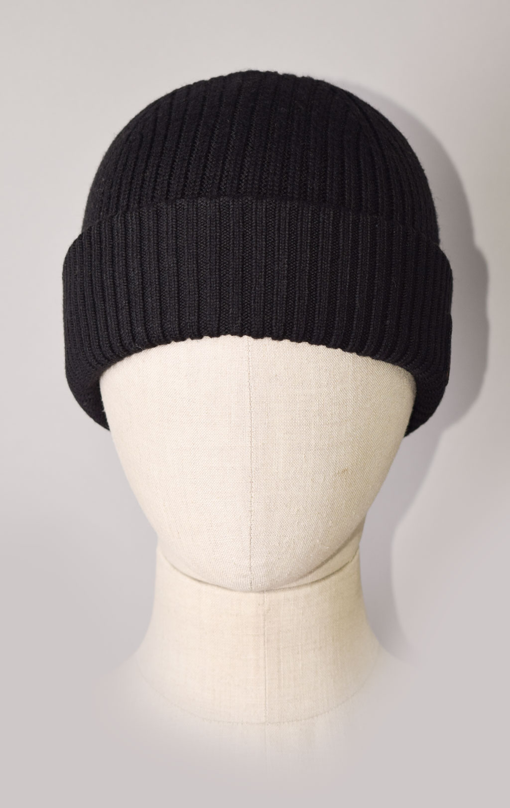 Шапка вязаная PARAJUMPERS RIB HAT FW 25/26 black 