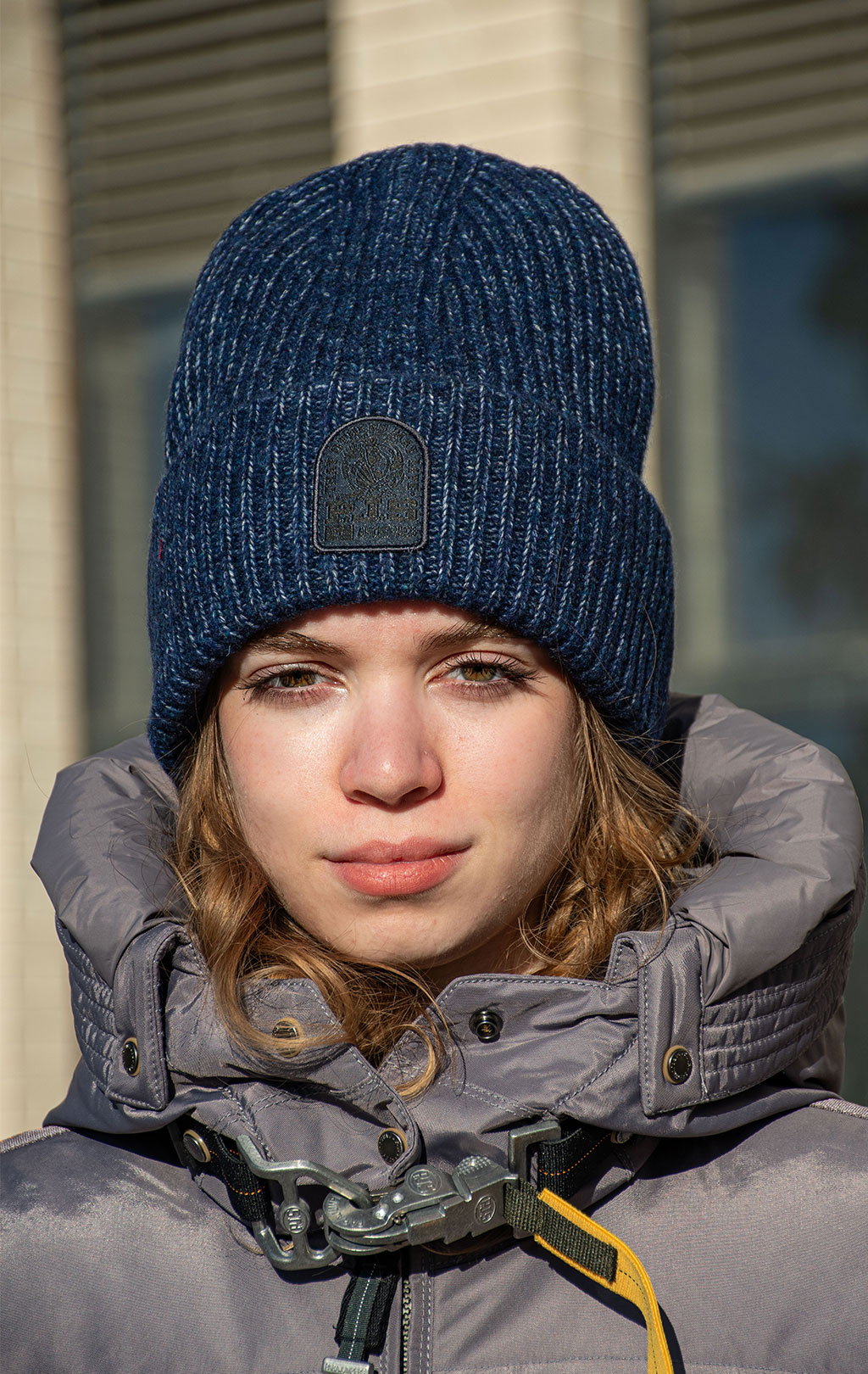 Шапка вязаная PARAJUMPERS MOONEYE HAT FW 25/26 peacot 