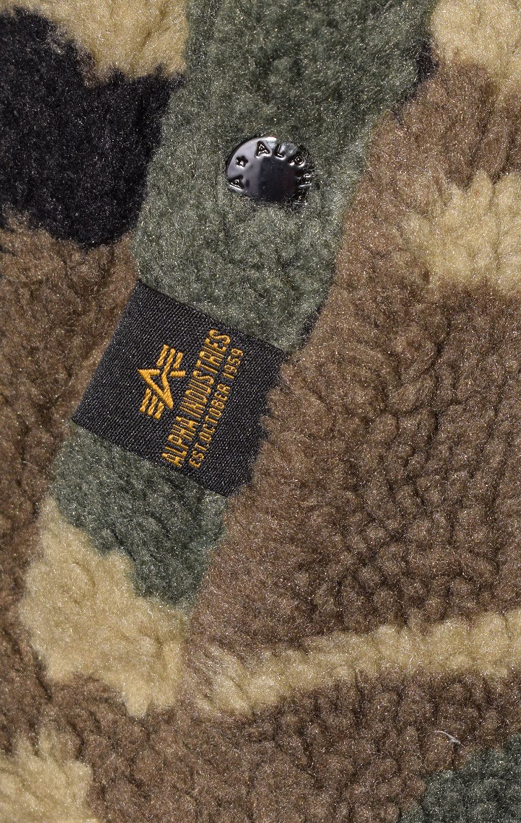 Бомбер ALPHA INDUSTRIES MA-1 FLC REV black 