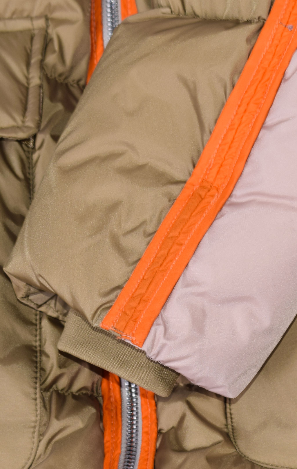 Женское пальто пуховое PARAJUMPERS JADA FW 21/22 cappuccino PJS orange 