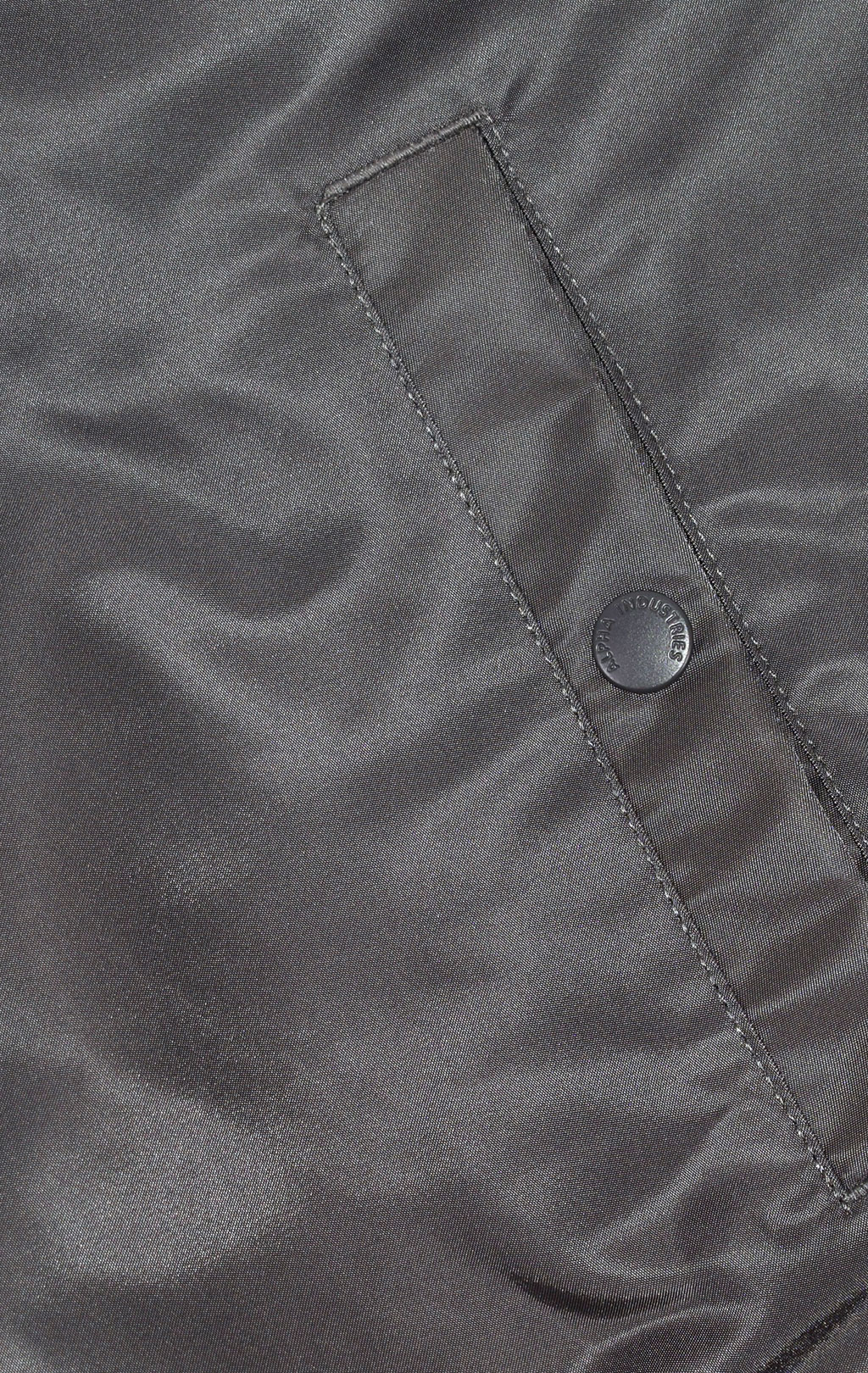 Ветровка-бомбер ALPHA INDUSTRIES MA-1 TT CUSTOM greyblack 