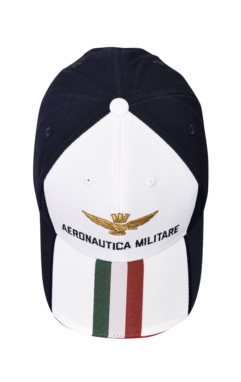 Бейсболка AERONAUTICA MILITARE SS 21/CN blue navy/off white (HA 1084) 