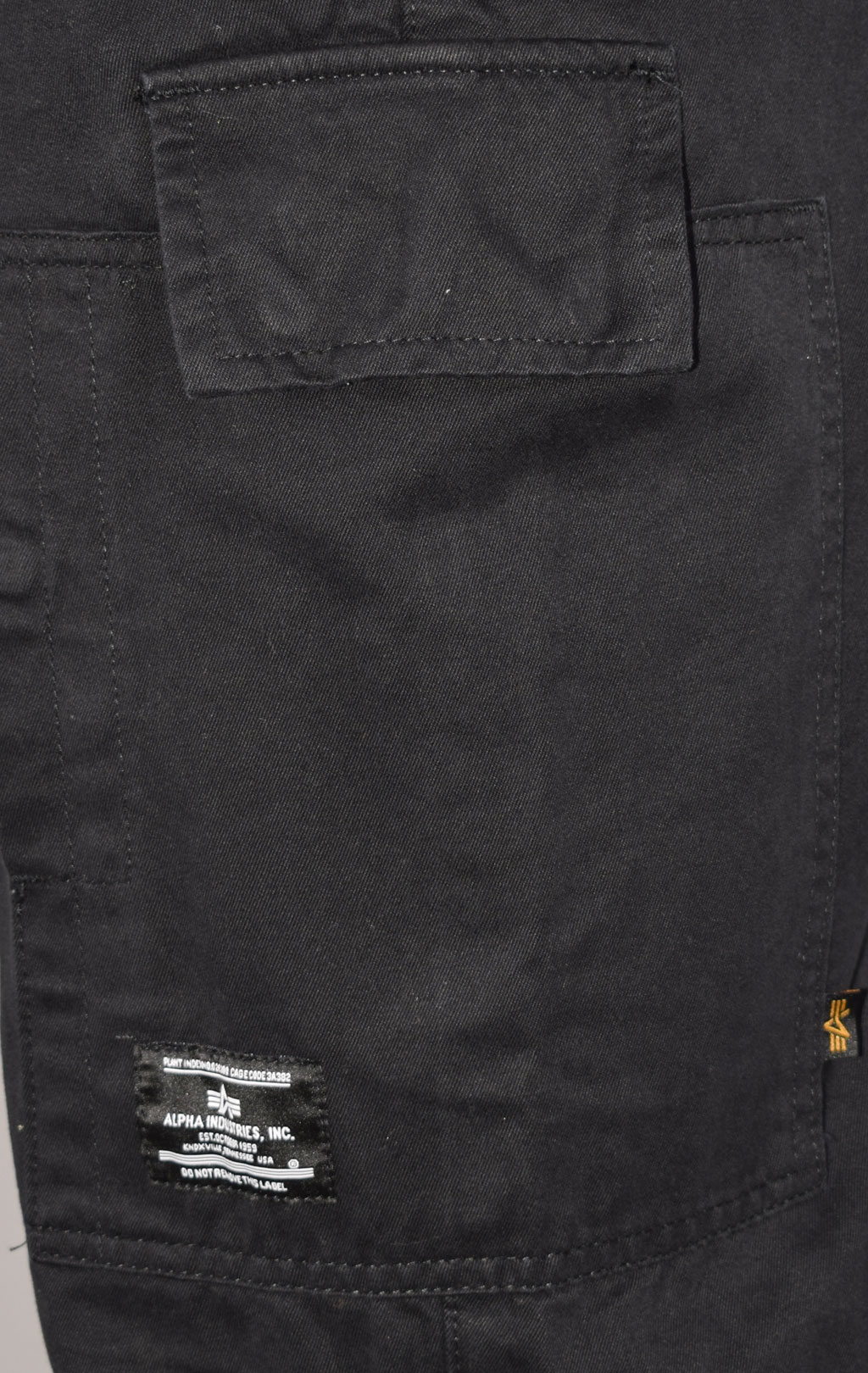 Брюки-карго ALPHA INDUSTRIES A-11 PANT плотные black 