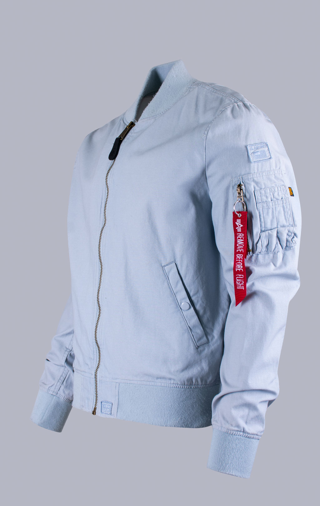 Ветровка-бомбер ALPHA INDUSTRIES MA-1 GROUND CREW plein air 