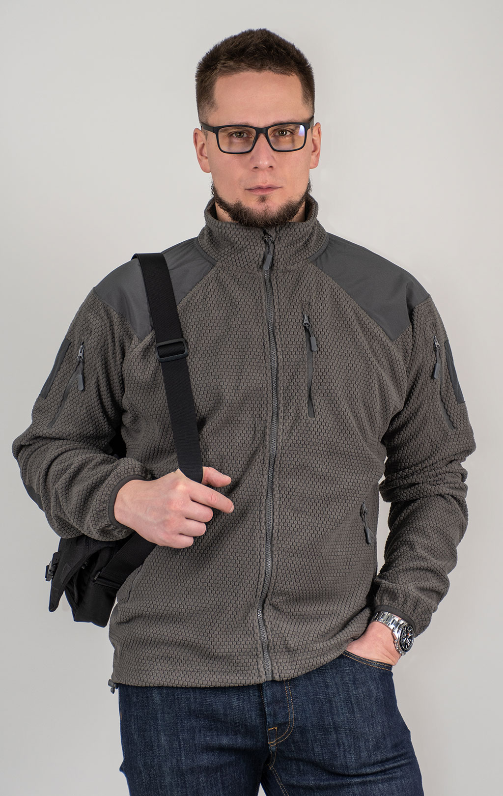 Свитер SABADO WINDPROOF полиэстер grey f-2129 