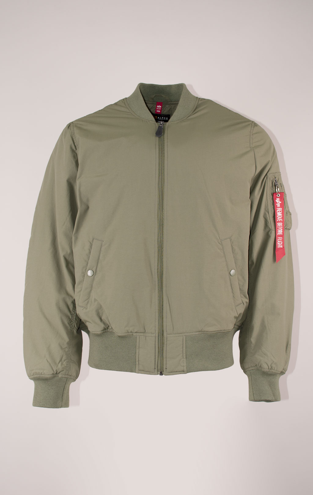 Куртка-бомбер ALPHA INDUSTRIES MA-1 PRIMALOFT sage 