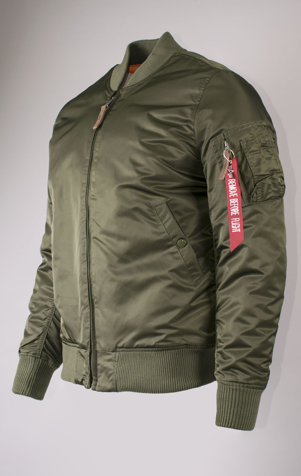 Бомбер ALPHA INDUSTRIES MA-1 VF 59 LONG dark green 