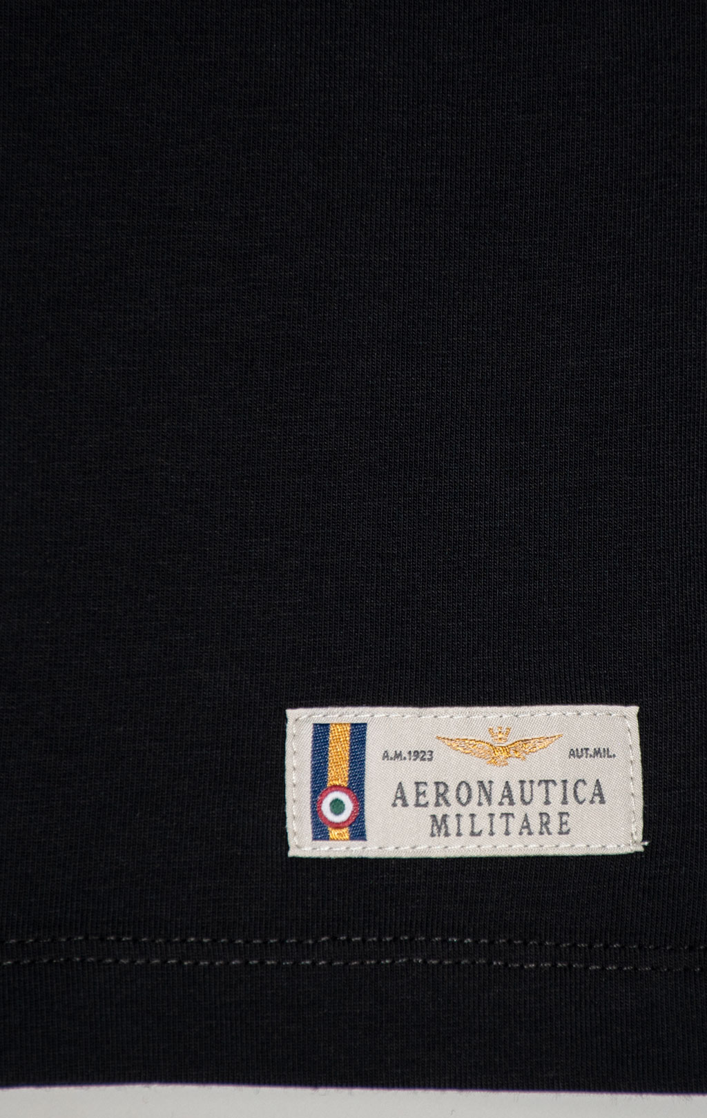 Женская футболка AERONAUTICA MILITARE FW 25/26/TR nero (TS 2461) 