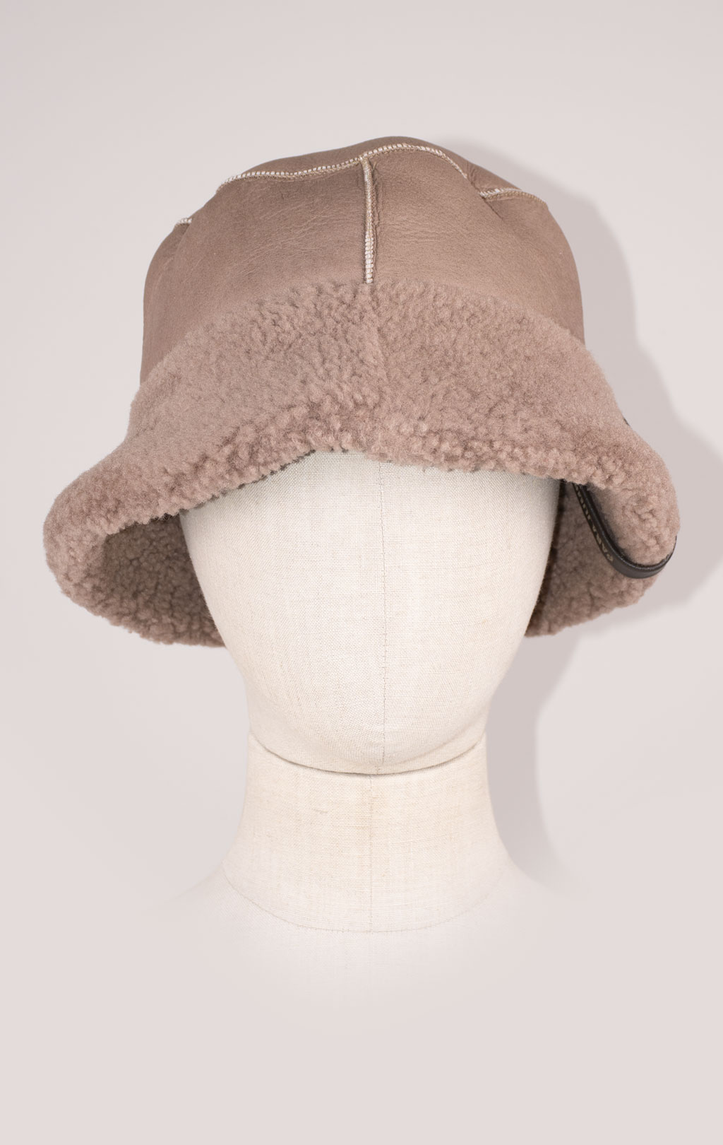 Женская панама PARAJUMPERS FLUFFY BUCKET FW 24/25 almond 