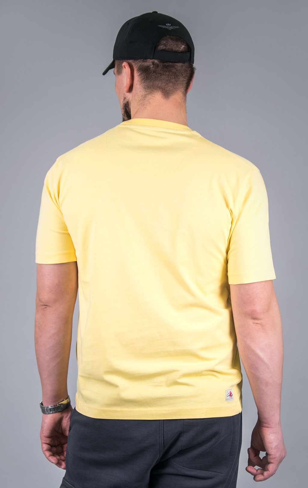 Футболка AERONAUTICA MILITARE CORSO GRIFO SS 24/TR yellow (TS 2202) 