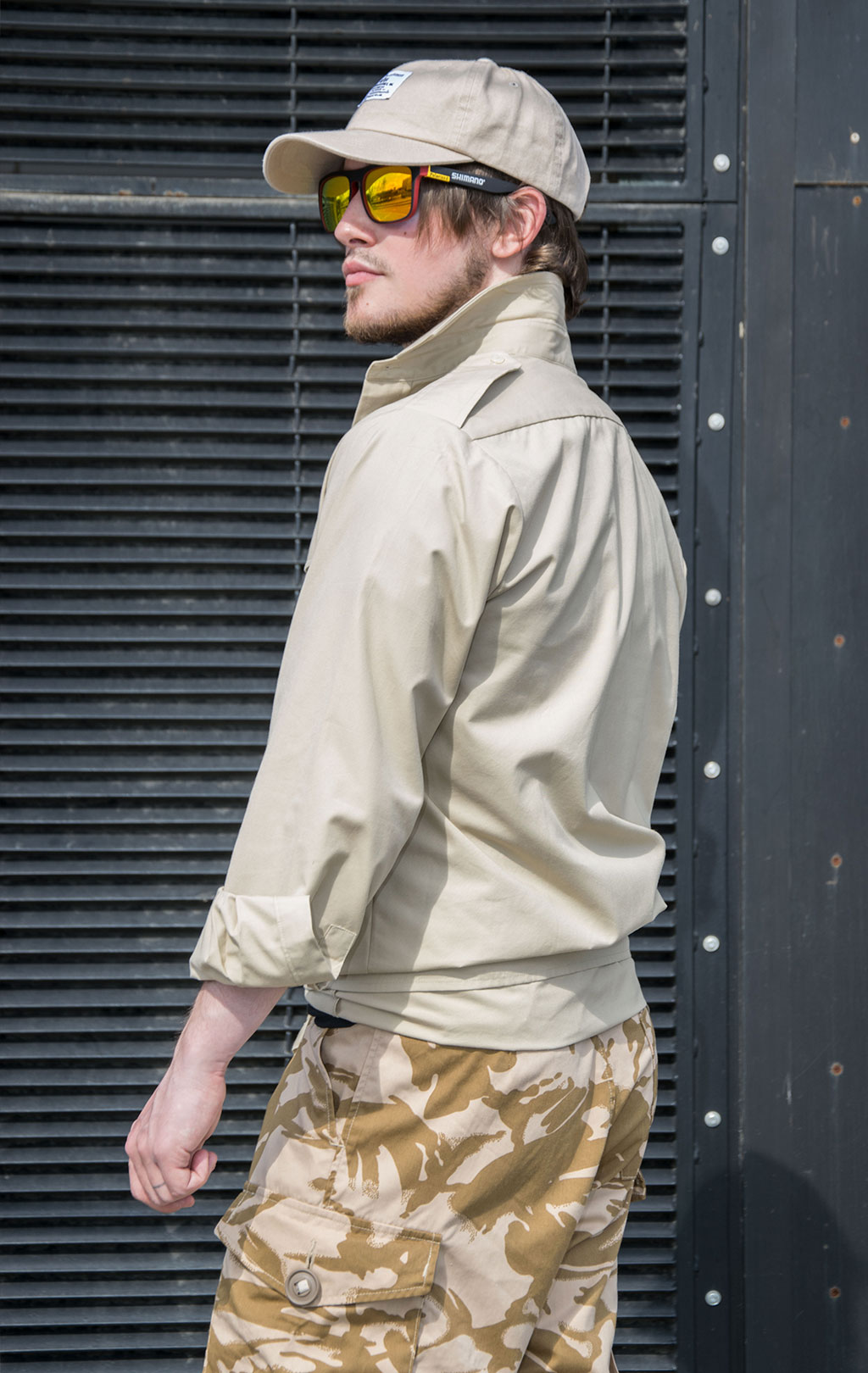 Рубашка армейская fawn (khaki) б/у Англия