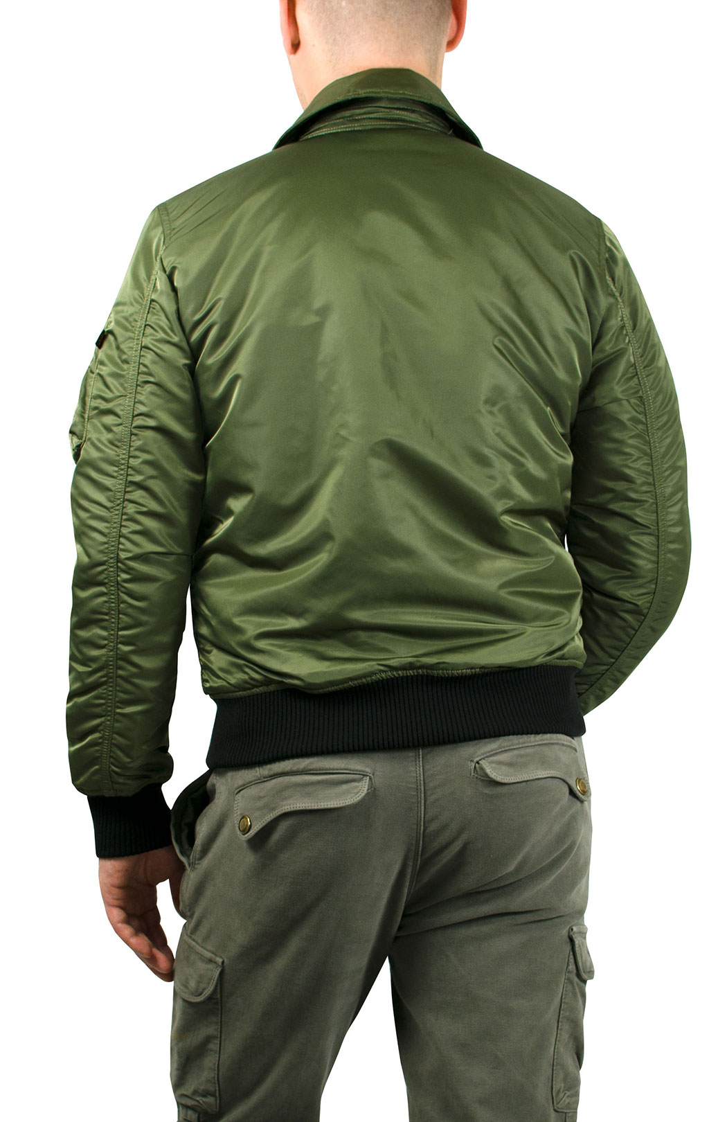 Куртка летная ALPHA INDUSTRIES CWU VF BL sage green 