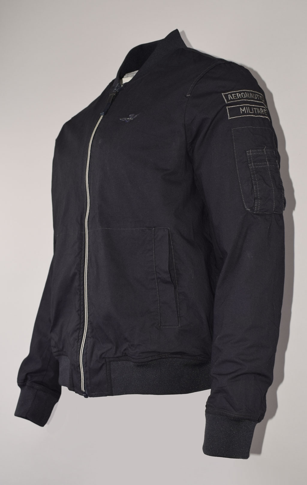 Ветровка-бомбер AERONAUTICA MILITARE SS 23 m/TR blue black (AB 2089) 