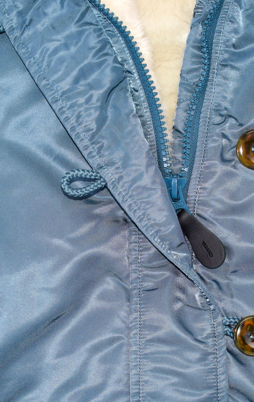 Женская аляска ALPHA INDUSTRIES ELYSE original fit air force blue 