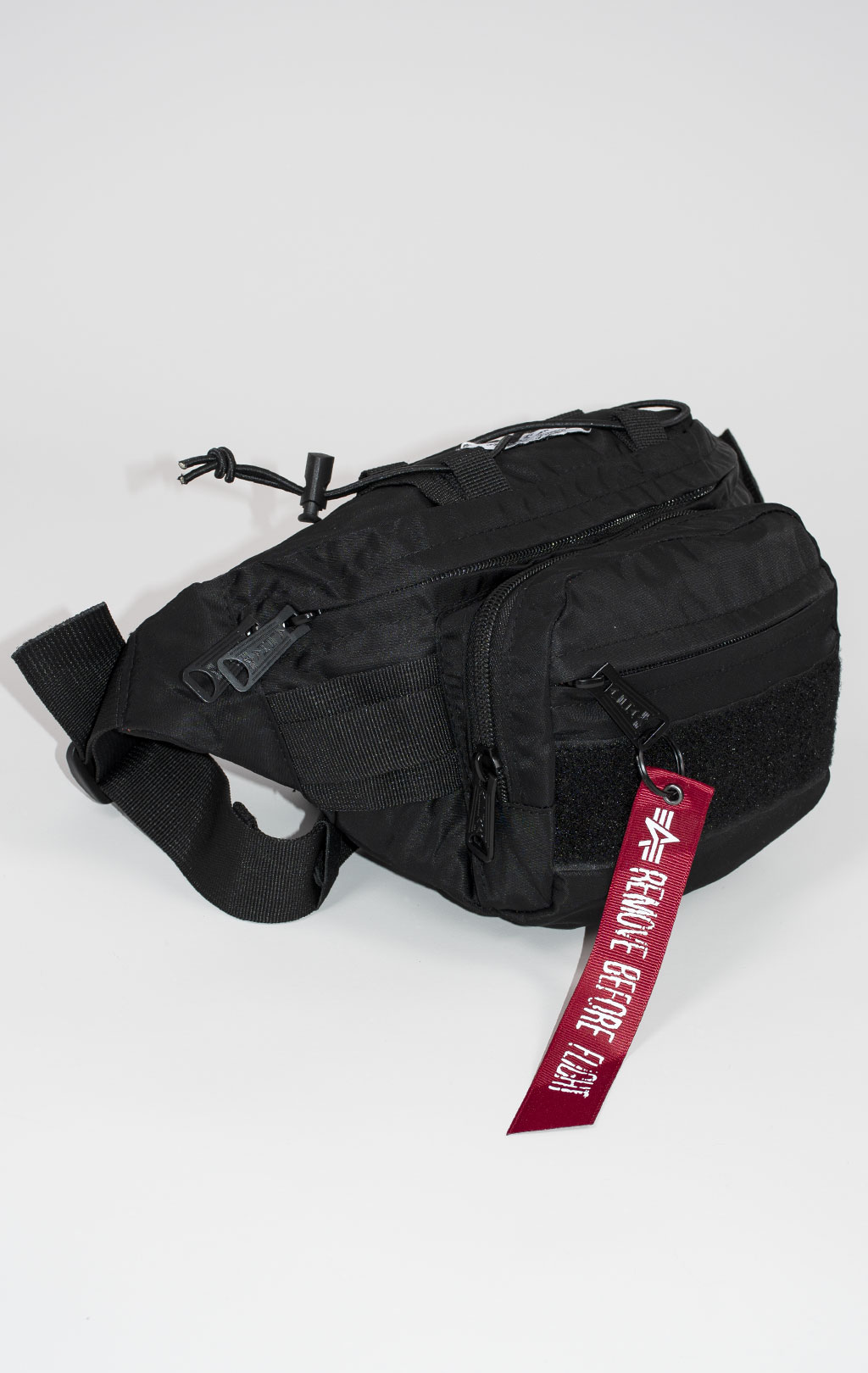 Сумка поясная ALPHA INDUSTRIES TACTICAL WAIST BAG black 