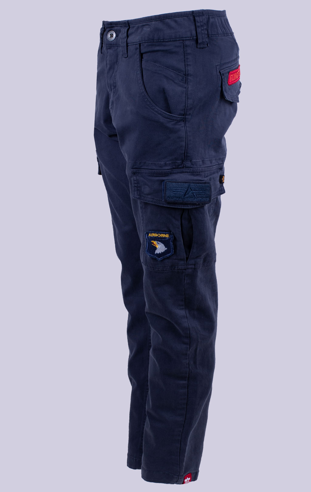Брюки-карго ALPHA INDUSTRIES PETROL PATCH ultra navy 