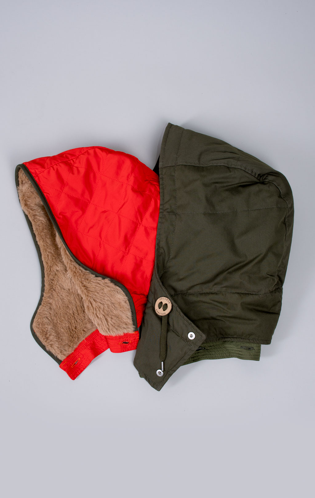 Аляска-пуховик HOLUBAR BOULDER military olive 