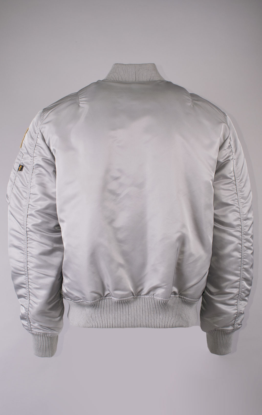 Бомбер ALPHA INDUSTRIES MA-1 VF NASA silver 