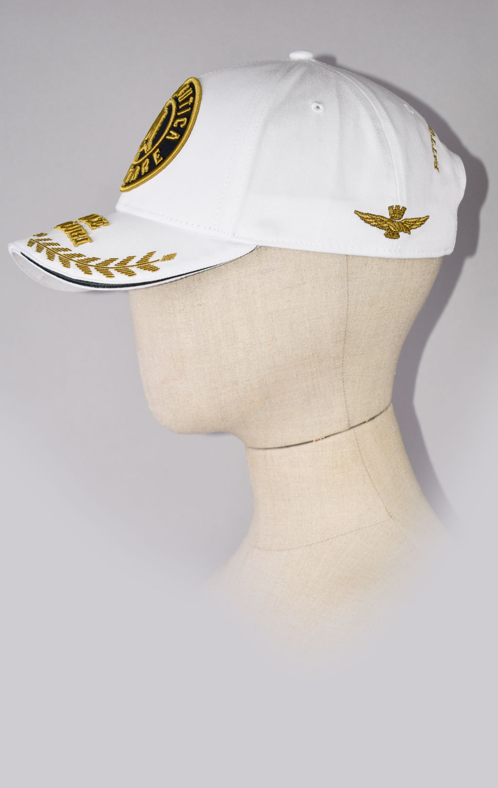 Бейсболка AERONAUTICA MILITARE SS 22/CN off white (HA 1105) 