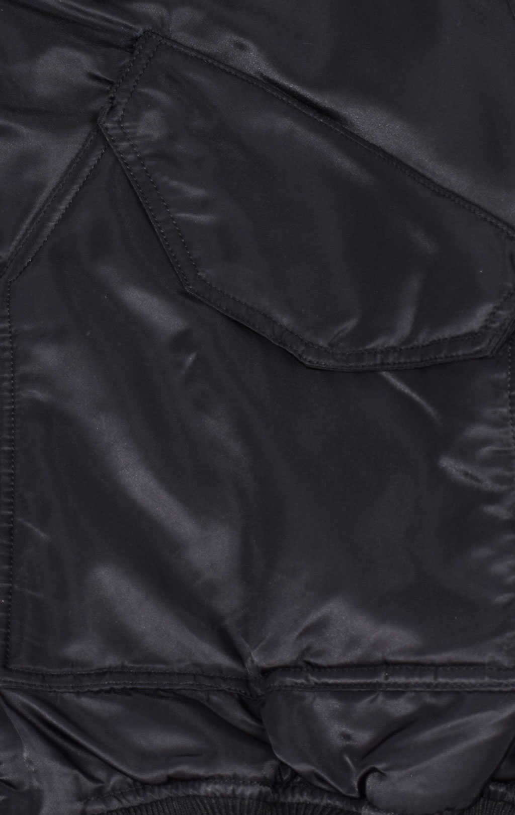 Аляска короткая ALPHA INDUSTRIES 45P HOODED CUSTOM black/reflective 