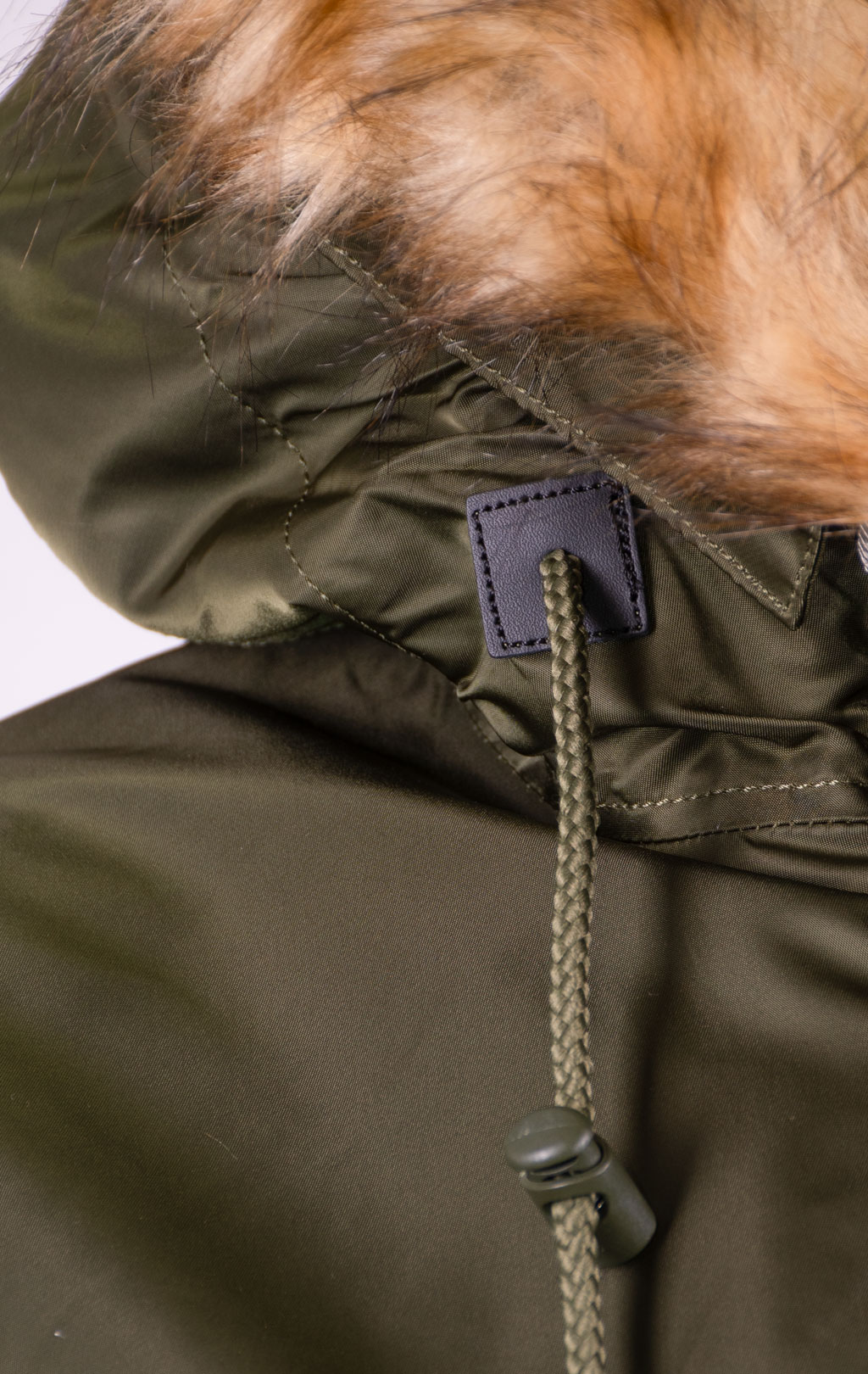 Аляска короткая ALPHA INDUSTRIES 45P HOODED CUSTOM dark green 