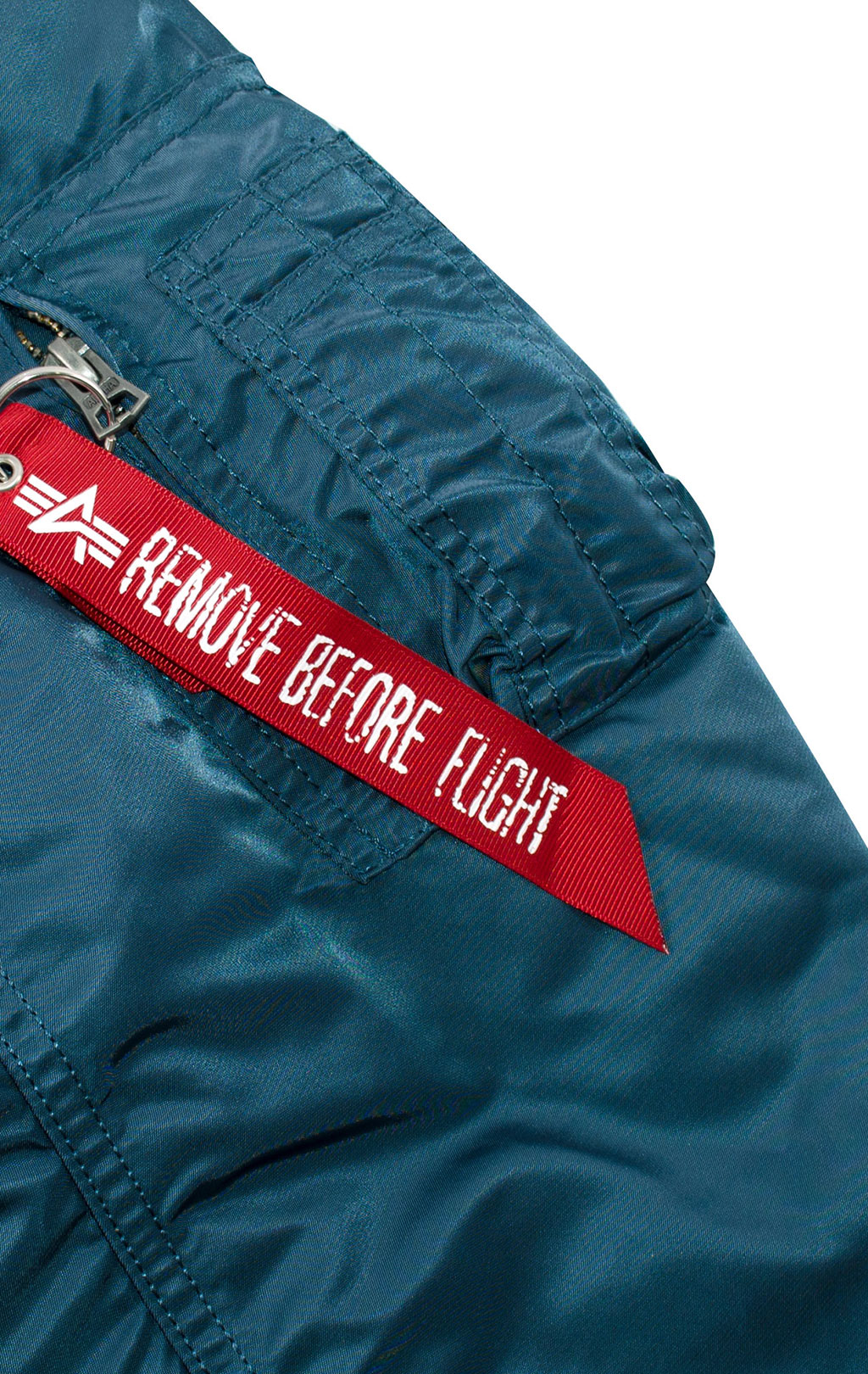 Куртка-бомбер лётная ALPHA INDUSTRIES D-Tec MA-1 blue bold 