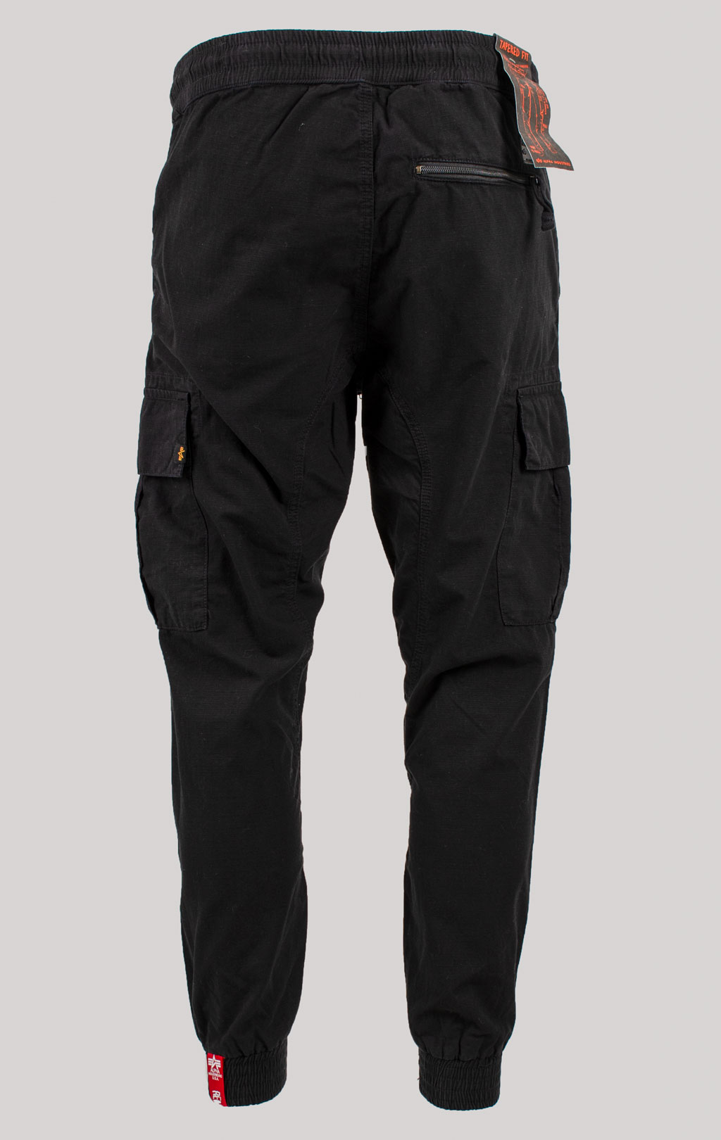 Брюки джоггеры ALPHA INDUSTRIES RIPSTOP JOGGER black 