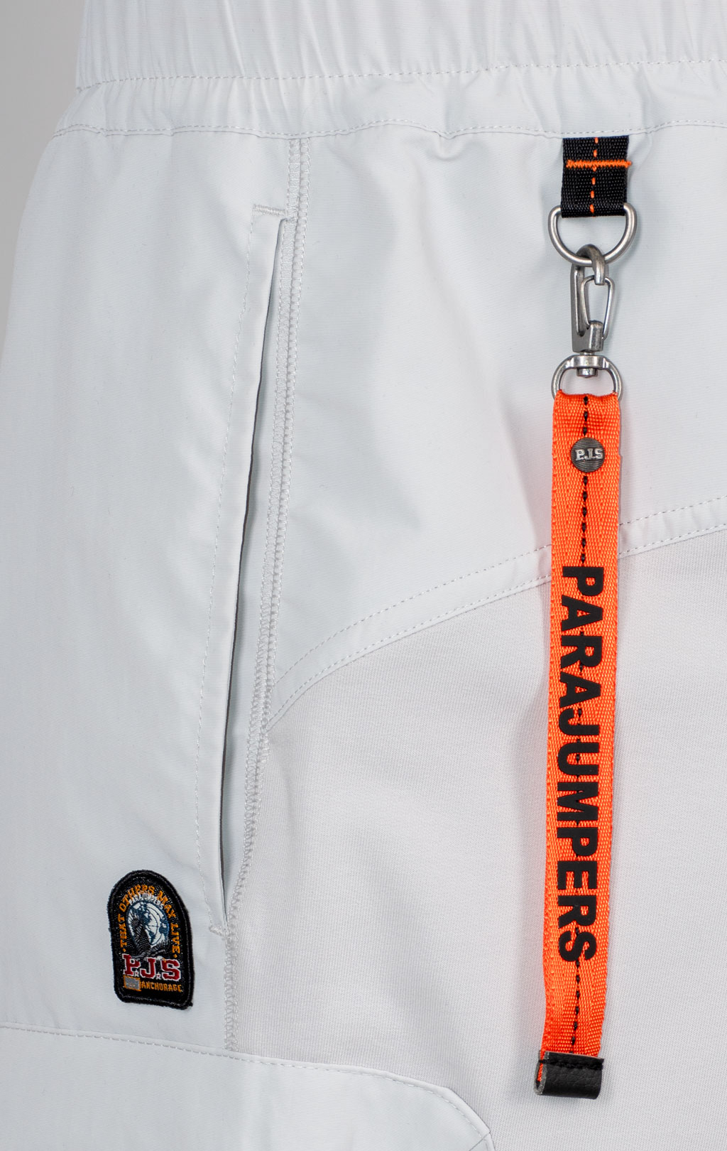 Брюки джоггеры трикотажные PARAJUMPERS OSAGE с карманами SS 25 m ghiaccio 